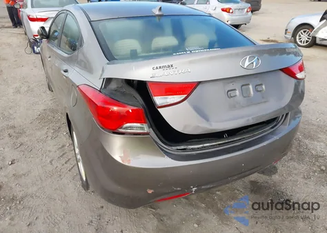 2013 Hyundai Elantra Gls from USA, damaged, VIN 5NPDH4AE8DH293201